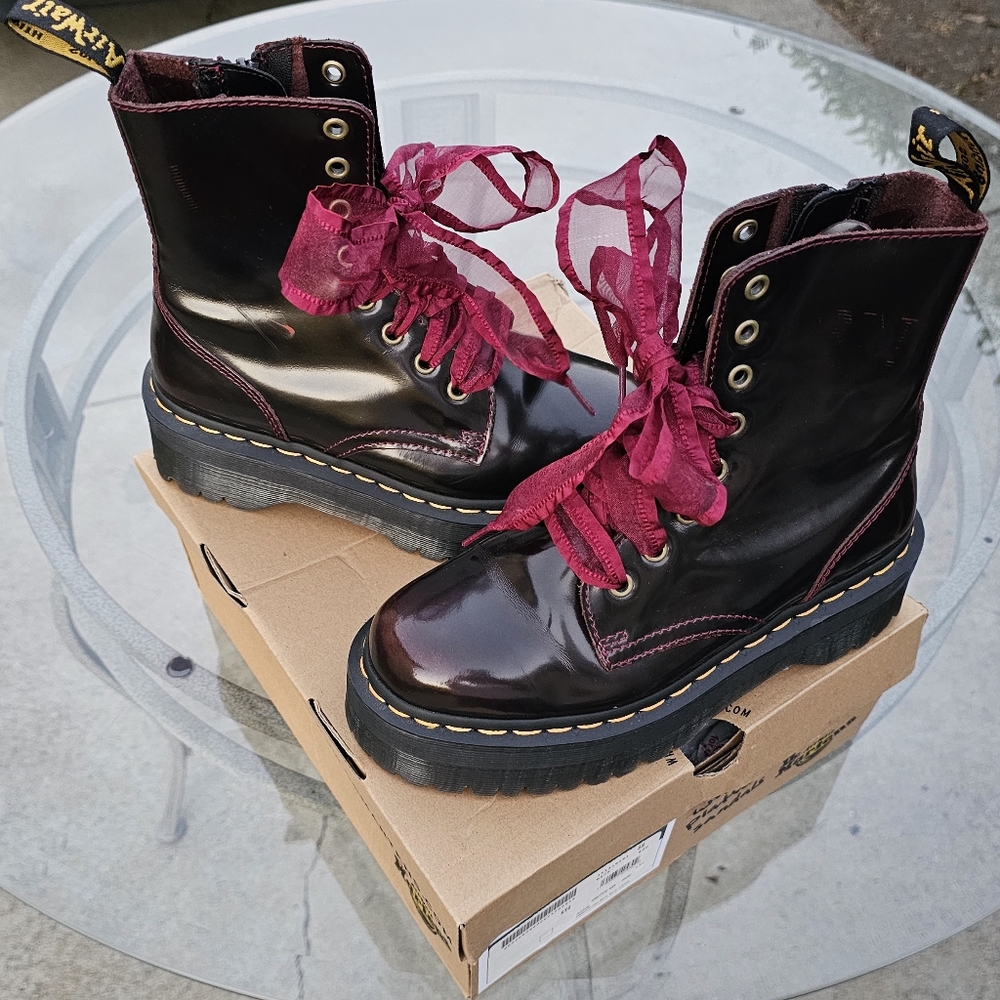 RARE- Jadon Arcadia Leather Platform Boot